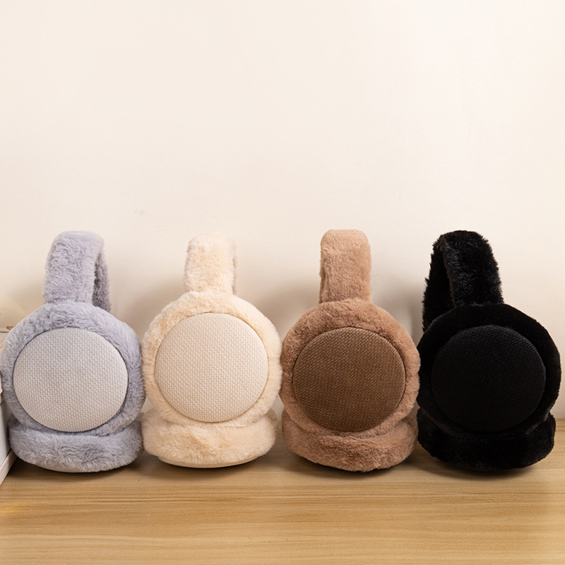 Ear Muff Foldable - Adjustable Foldable Winter Ear Warmers Trendy