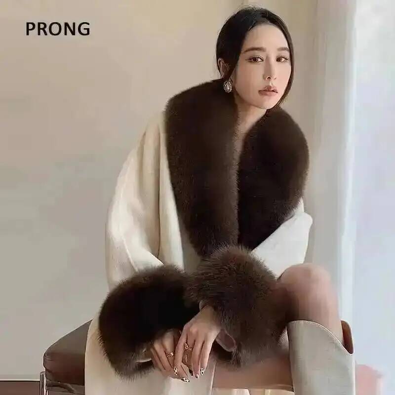 Winter Clothing For Sale - 100% Real Fox Fur Collar Winter