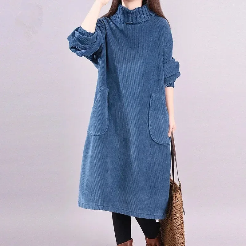 Winter Clothing H&M - Women Autumn Winter Dress New Retro