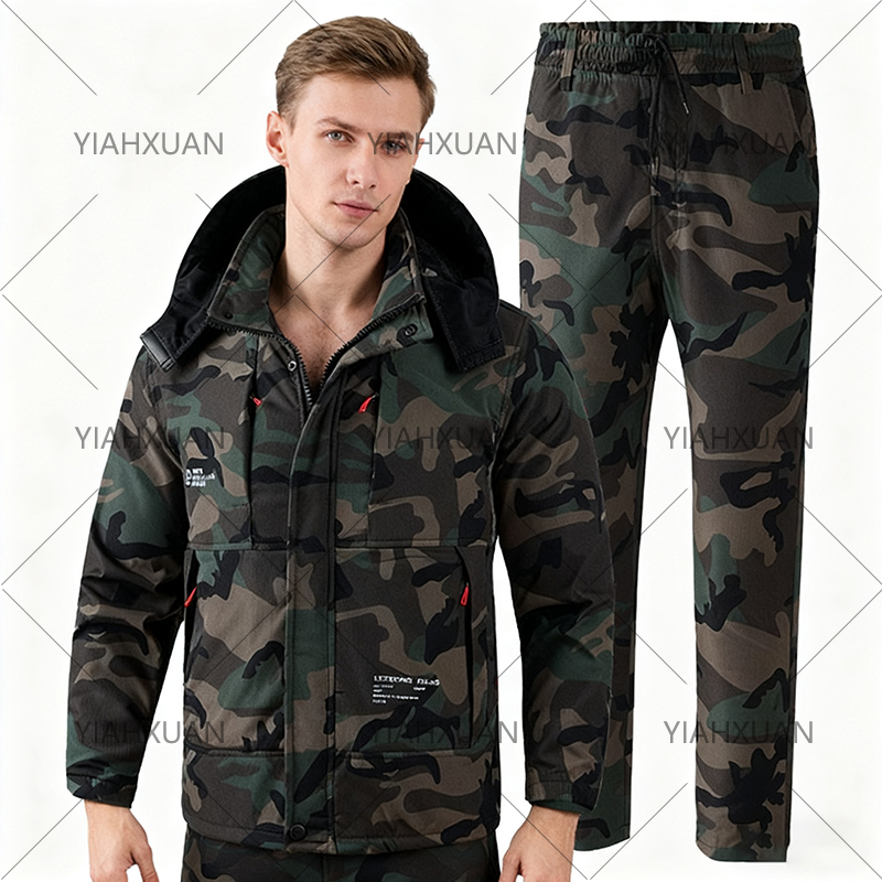 Winter Clothing Work - Autumn Winter Men'S Suit Plus Velvet