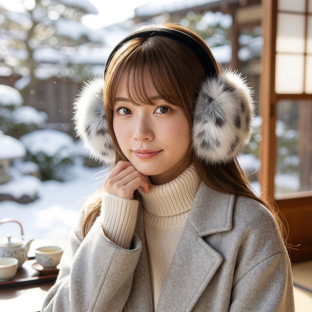 Soft Ear Cap Imitation Fur Ear - огляд і ціна Ear Muff Foldable