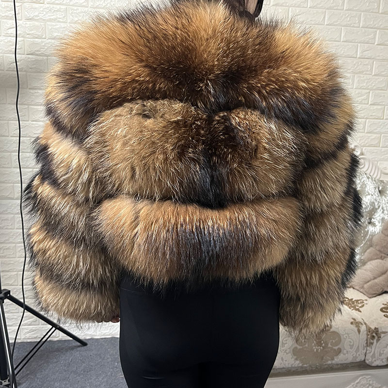 Plus Size Tops Brown Fur Maoma - огляд і ціна Winter Clothing Equipment