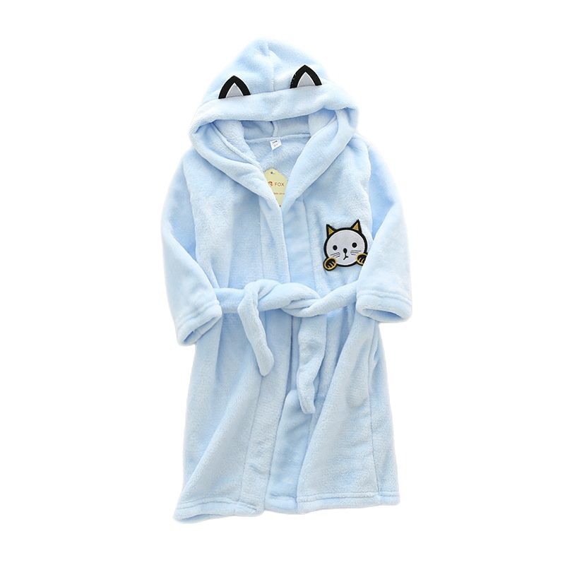 Kids Cartoon Cat Robes New Win - огляд і ціна Winter Clothing Baby Girl