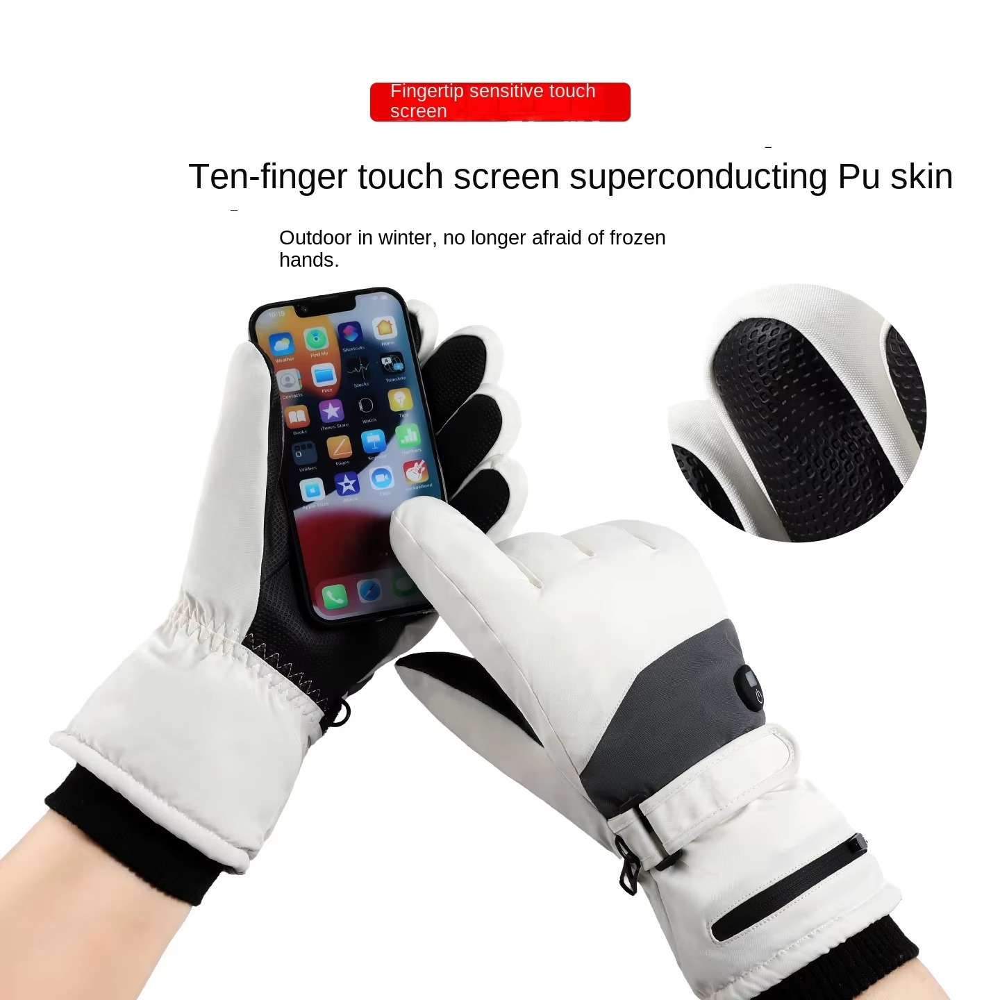 Men's Winter Electric Heating  - огляд і ціна Heated Gloves Electric
