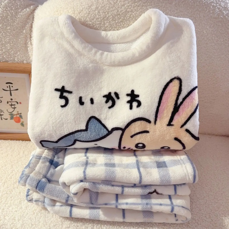 Chiikawa Usagi Embroidered Fla - огляд і ціна Winter Clothing Girls
