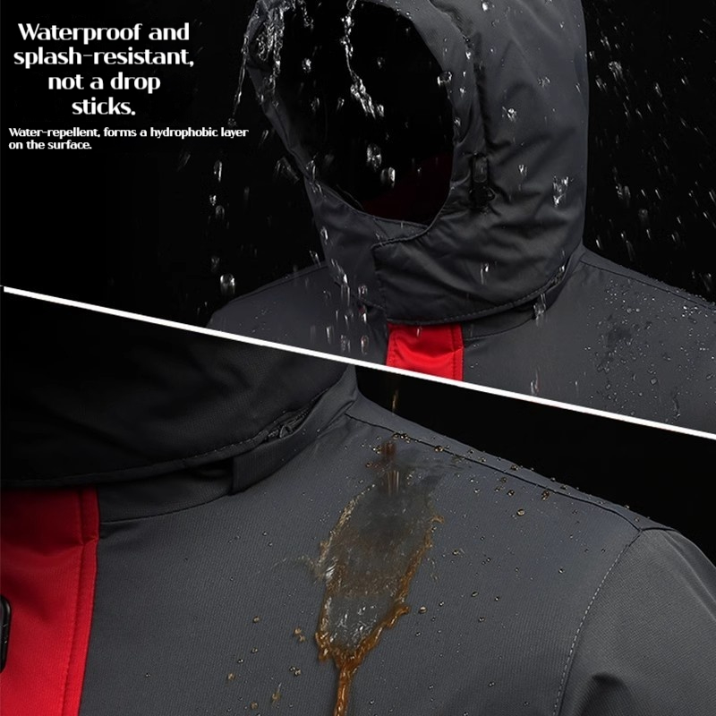 Winter Men's Thermal Jacket He - огляд і ціна Winter Clothing Work