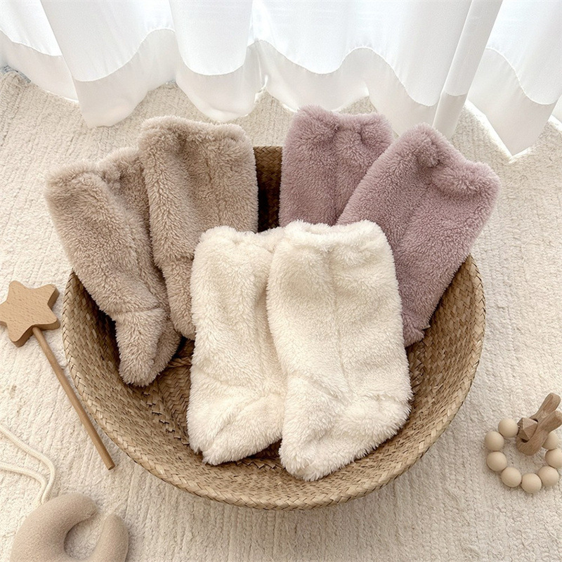 Warm Winter Baby Socks Coral F - огляд і ціна Winter Clothing Baby Girl