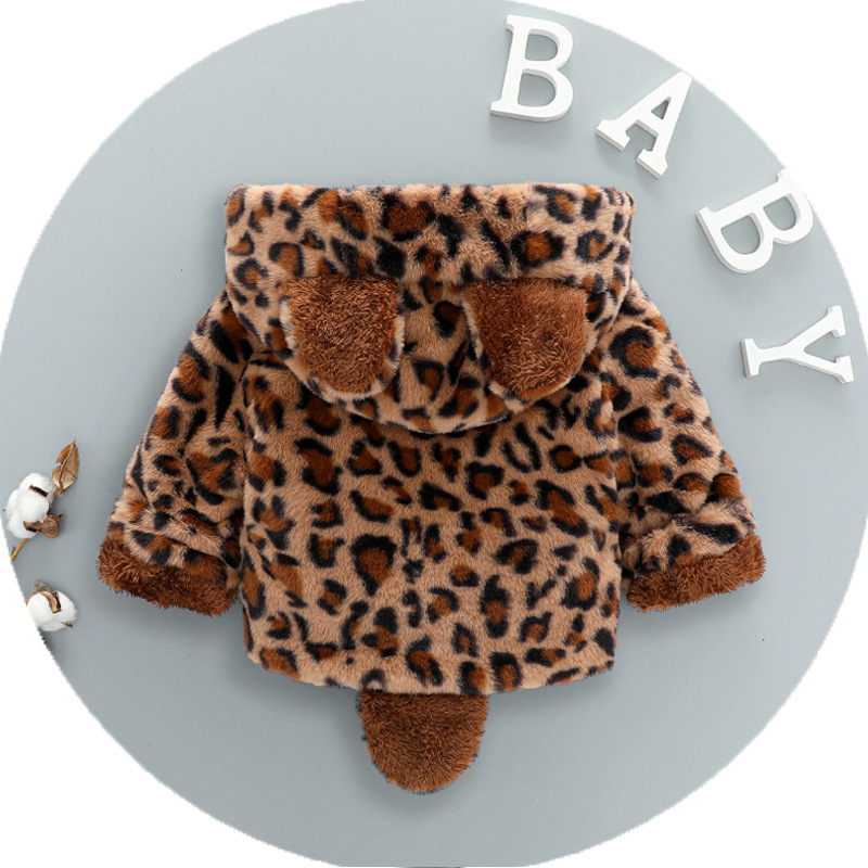 1 2 3 4 Years Plush Baby Jacke - огляд і ціна Winter Clothing Baby Girl