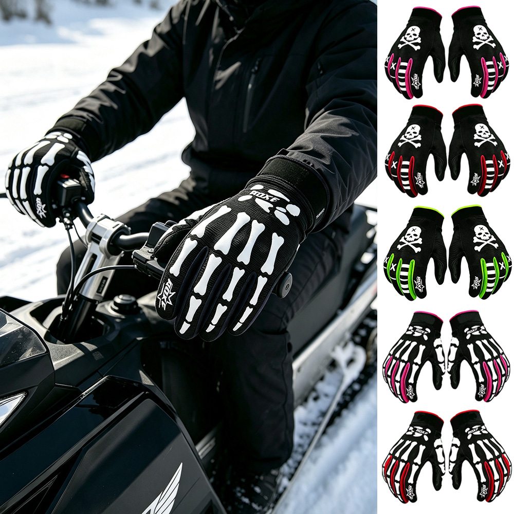 Anti‑Slip Protective Snowmobil - огляд і ціна Knit Glove Touch Screen