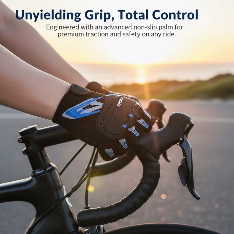 Breathable Motorcycle Gloves 1 - огляд і ціна Knit Glove Touch Screen