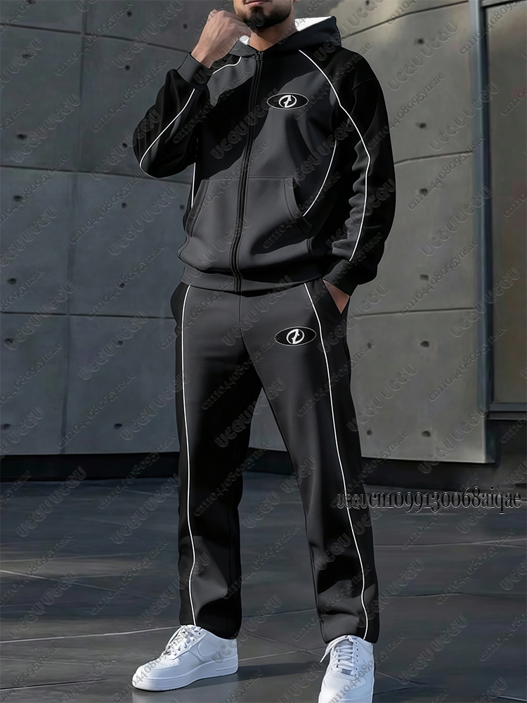 Autumn Winter New Men Tracksui - огляд і ціна Winter Clothing Equipment
