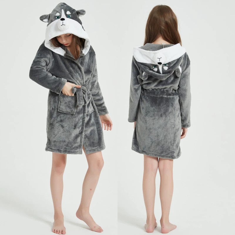 Animal Bathrobes for Girls Chi - огляд і ціна Winter Clothing Baby Girl