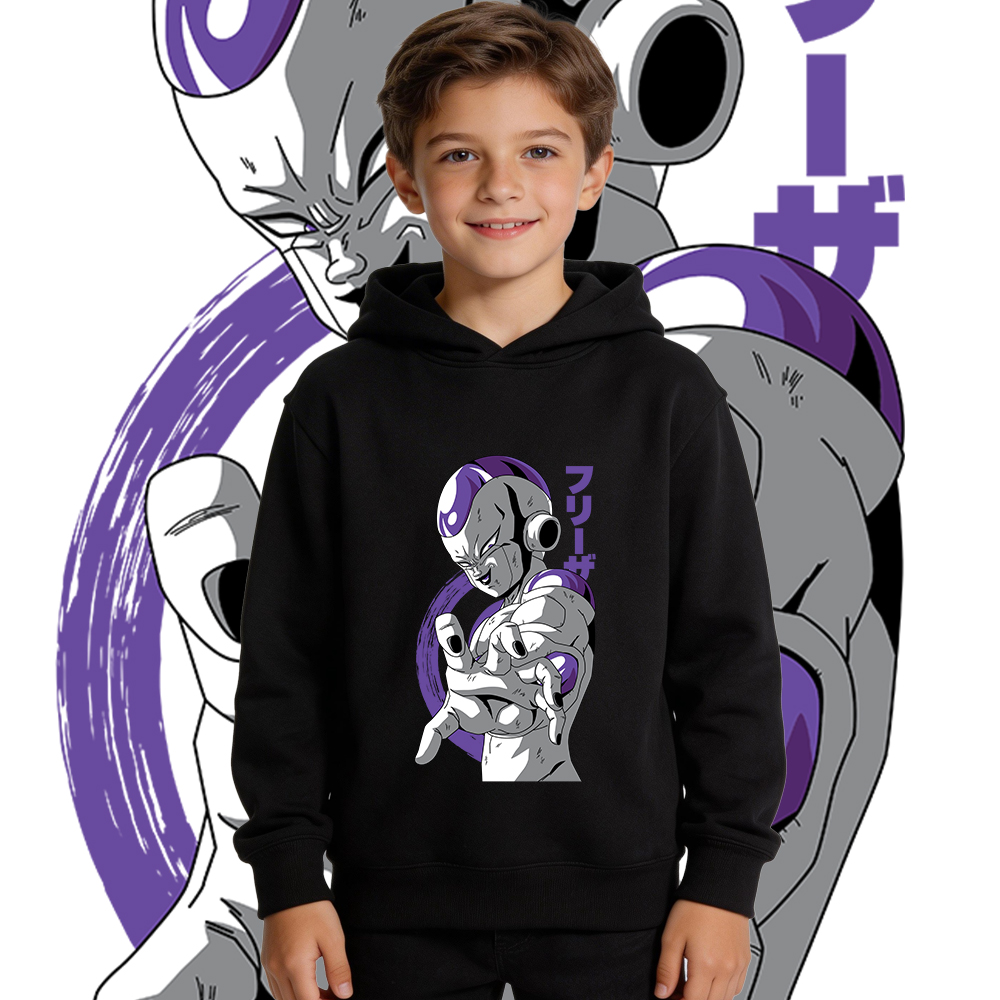 Dbz Freezer Anime Print Boys G - огляд і ціна Winter Clothing Girls