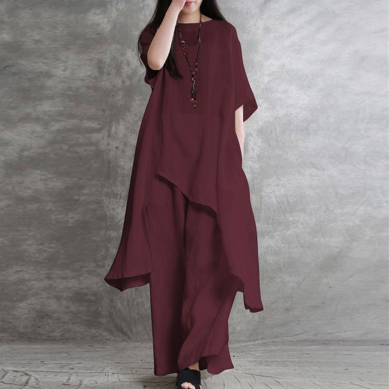 Women's Cotton Linen 2-piece S - огляд і ціна Winter Clothing Girls