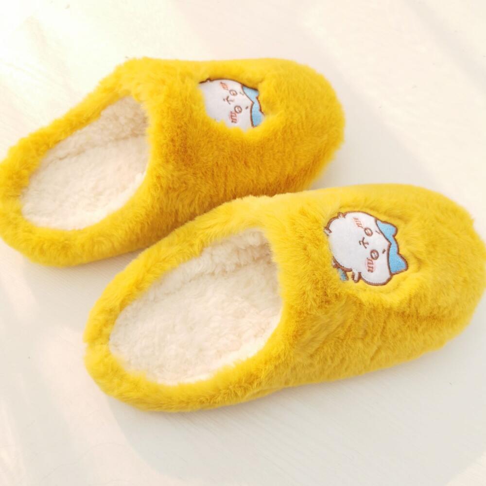 Cartoon Home Plush Slippers Ch - огляд і ціна Winter Clothing Girls
