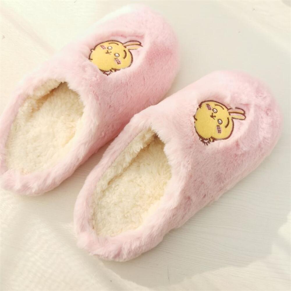 Cartoon Home Plush Slippers Ch - огляд і ціна Winter Clothing Girls