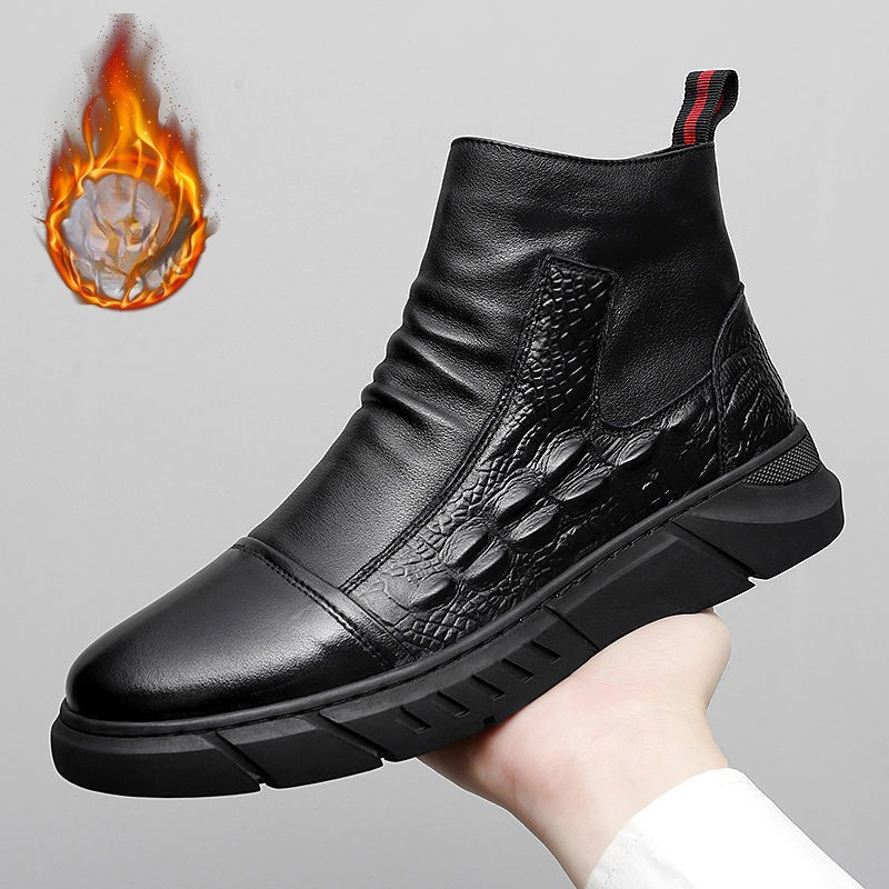 Men's High Top Boots with Wool - огляд і ціна Winter Cloth