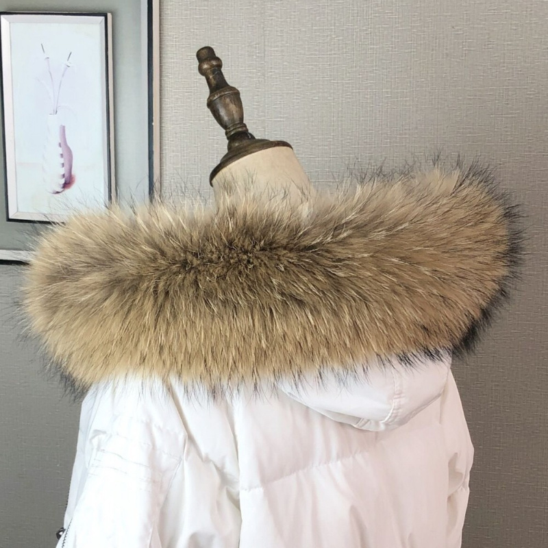 Real Fur Collar for Coat Parka - огляд і ціна Winter Clothing For Sale