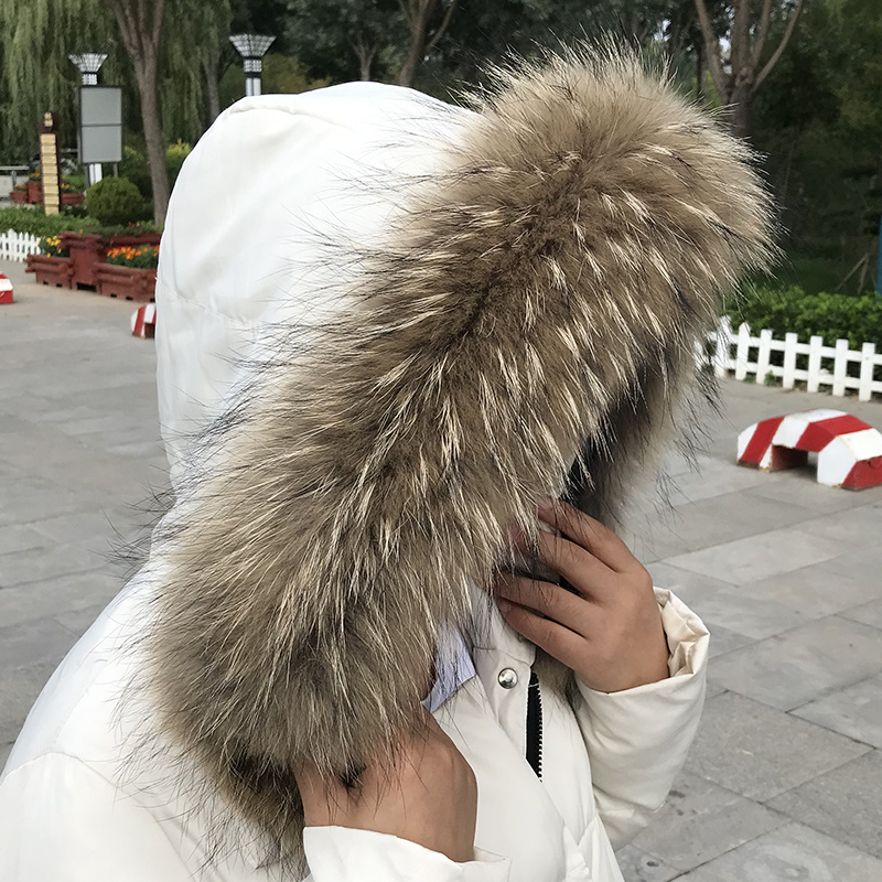 Real Fur Collar for Coat Parka - огляд і ціна Winter Clothing For Sale