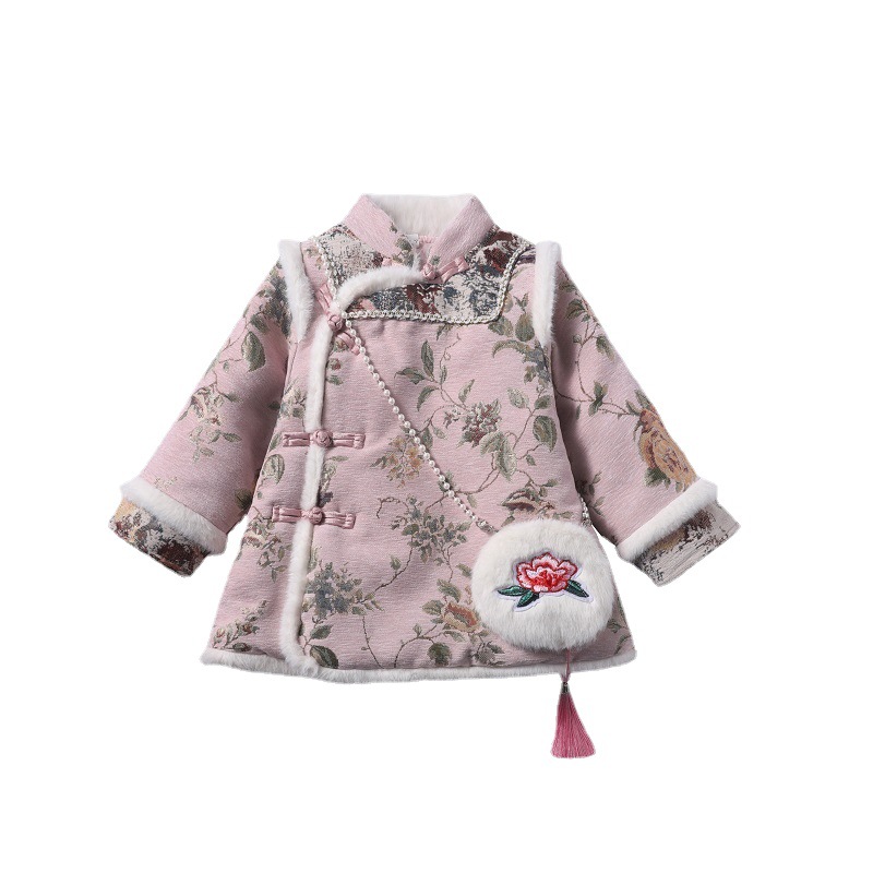 Winter Baby Girls Hanfu Kids P - огляд і ціна Winter Clothing Baby Girl
