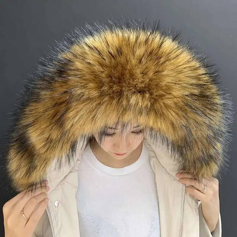 Detachable Faux Fur Collar Ext - огляд і ціна Winter Clothing For Sale