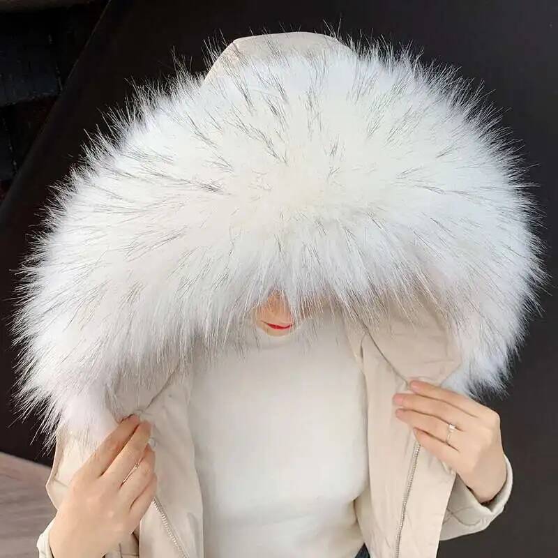 Detachable Faux Fur Collar Ext - огляд і ціна Winter Clothing For Sale