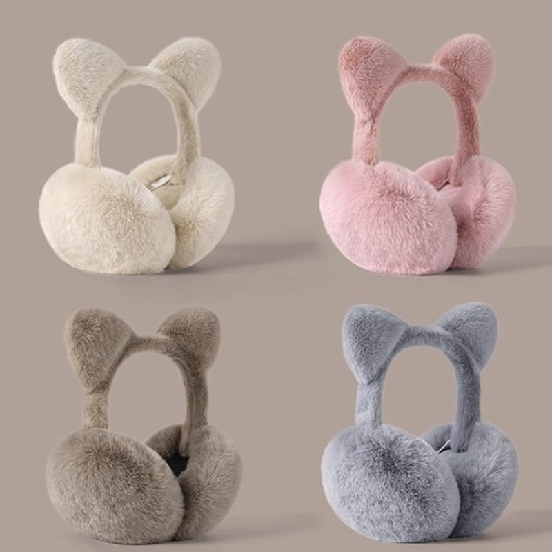 Cat Ears Foldable Earmuffs Plu - огляд і ціна Ear Muff Foldable