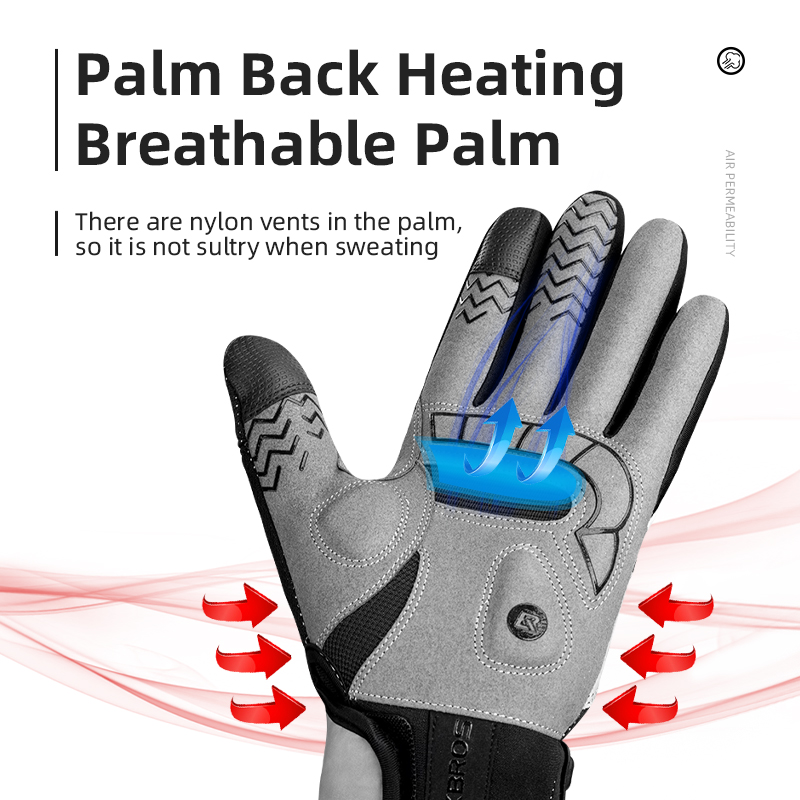 ROCKBROS Heated Winter Glove C - огляд і ціна Knit Glove Touch Screen