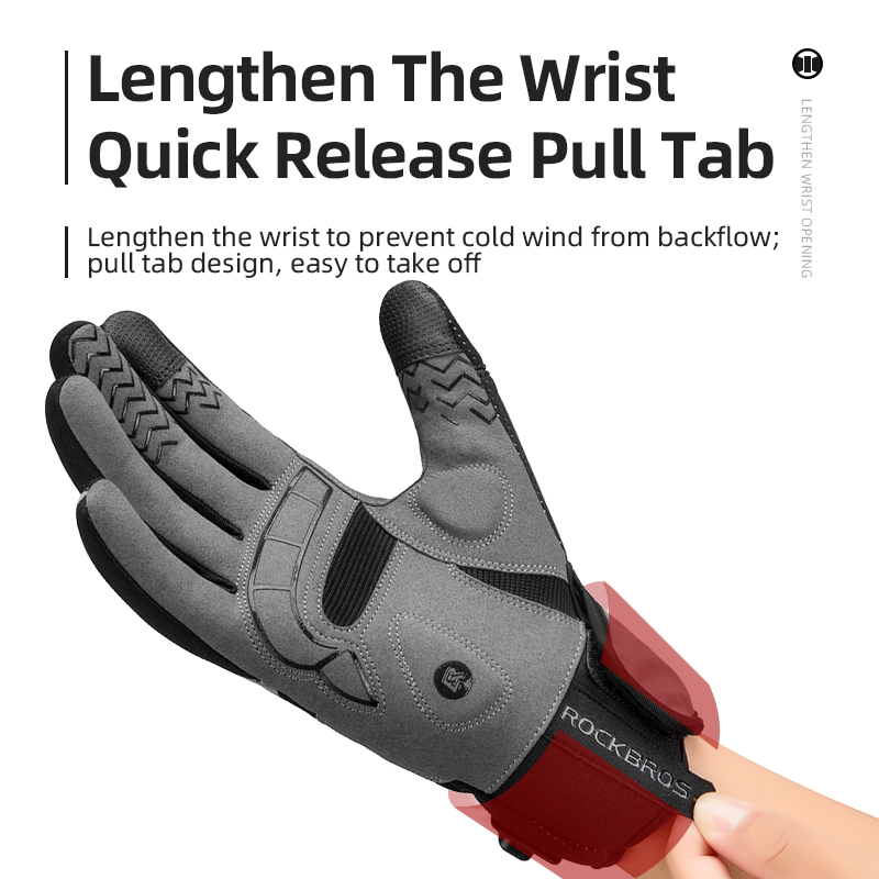ROCKBROS Heated Winter Glove C - огляд і ціна Knit Glove Touch Screen