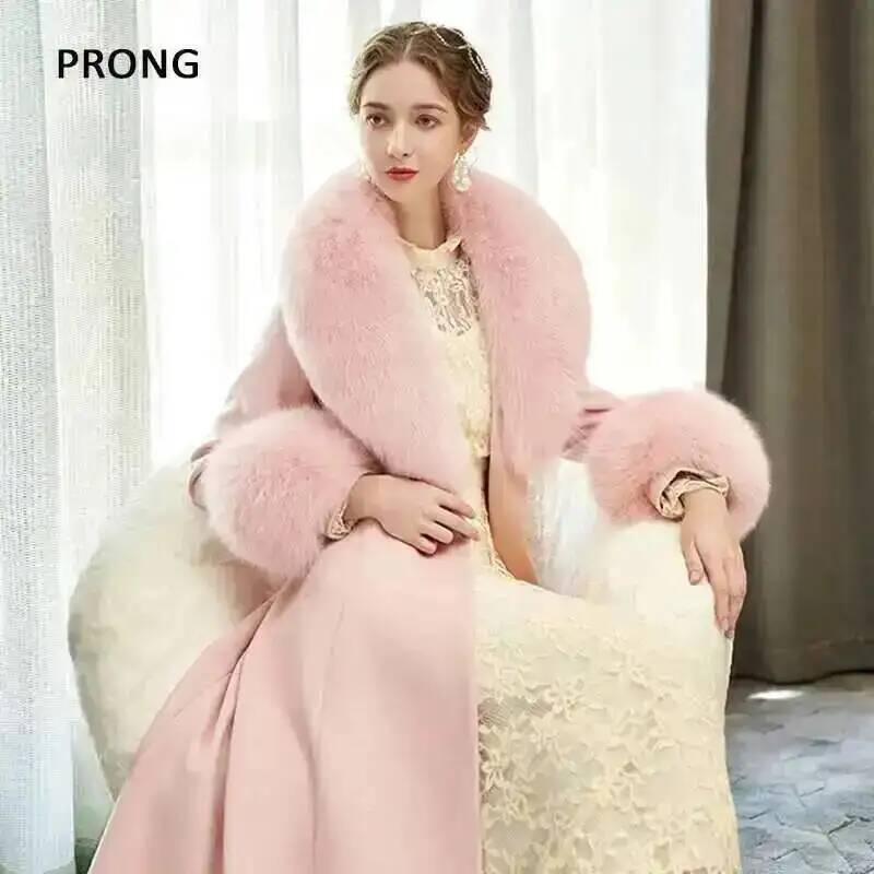 100% Real Fox Fur Collar Winte - огляд і ціна Winter Clothing For Sale