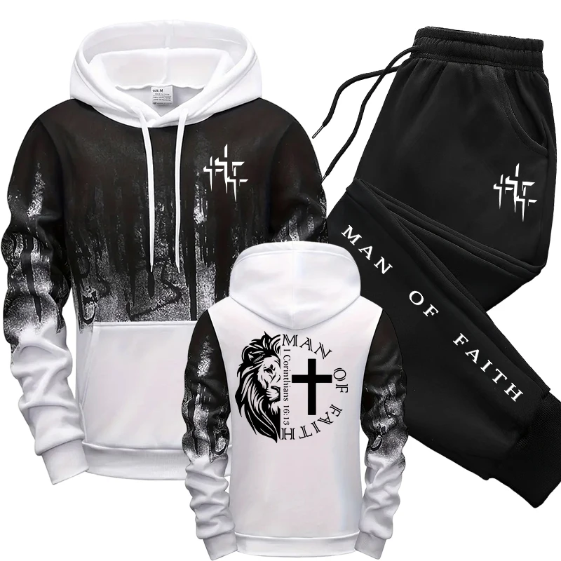 Man of Faith Pattern Men's Set - огляд і ціна Winter Cloth