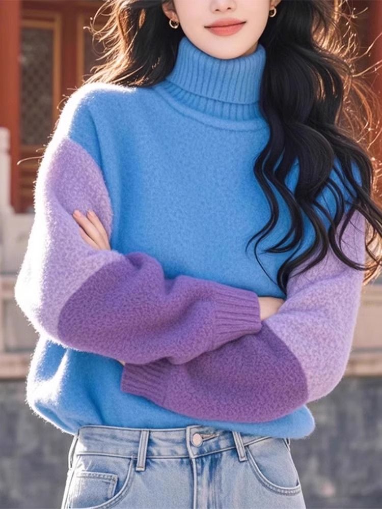 Stylish Contrasting Colors Spl - огляд і ціна Winter Clothing Colors