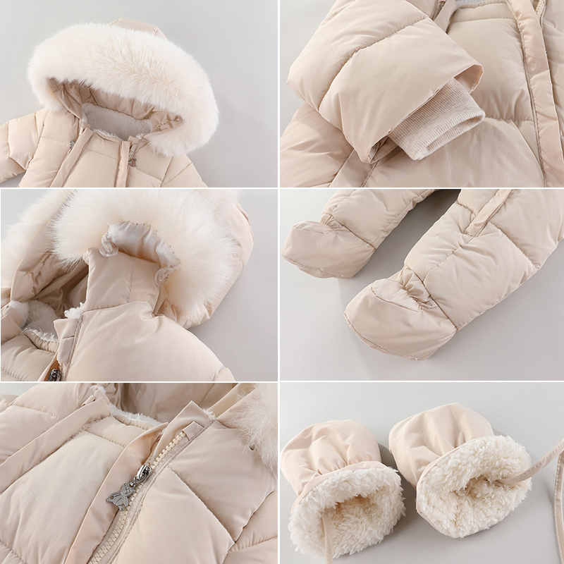 Winter Newborn Baby Romper Wit - огляд і ціна Winter Clothing Baby Girl