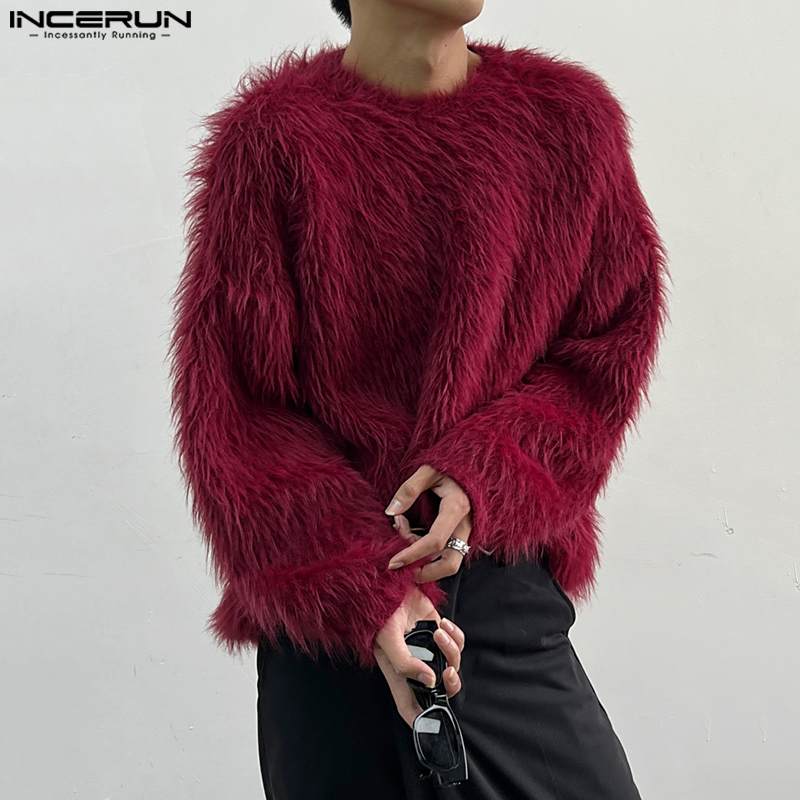 2023 Men Pullovers Solid Color - огляд і ціна Winter Clothing Colors