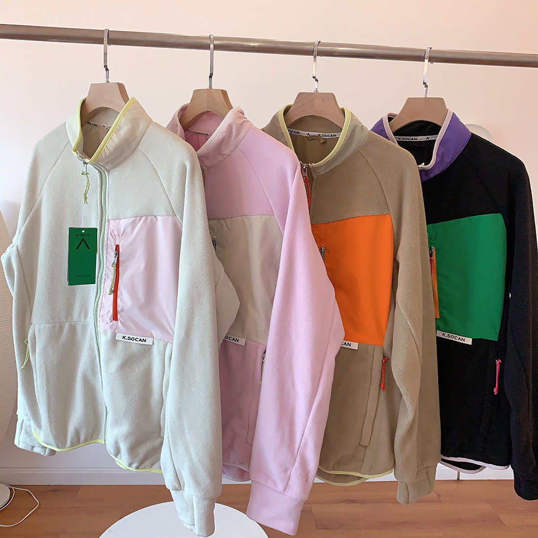Fleece Jacket Woman Autumn Win - огляд і ціна Winter Clothing Colors