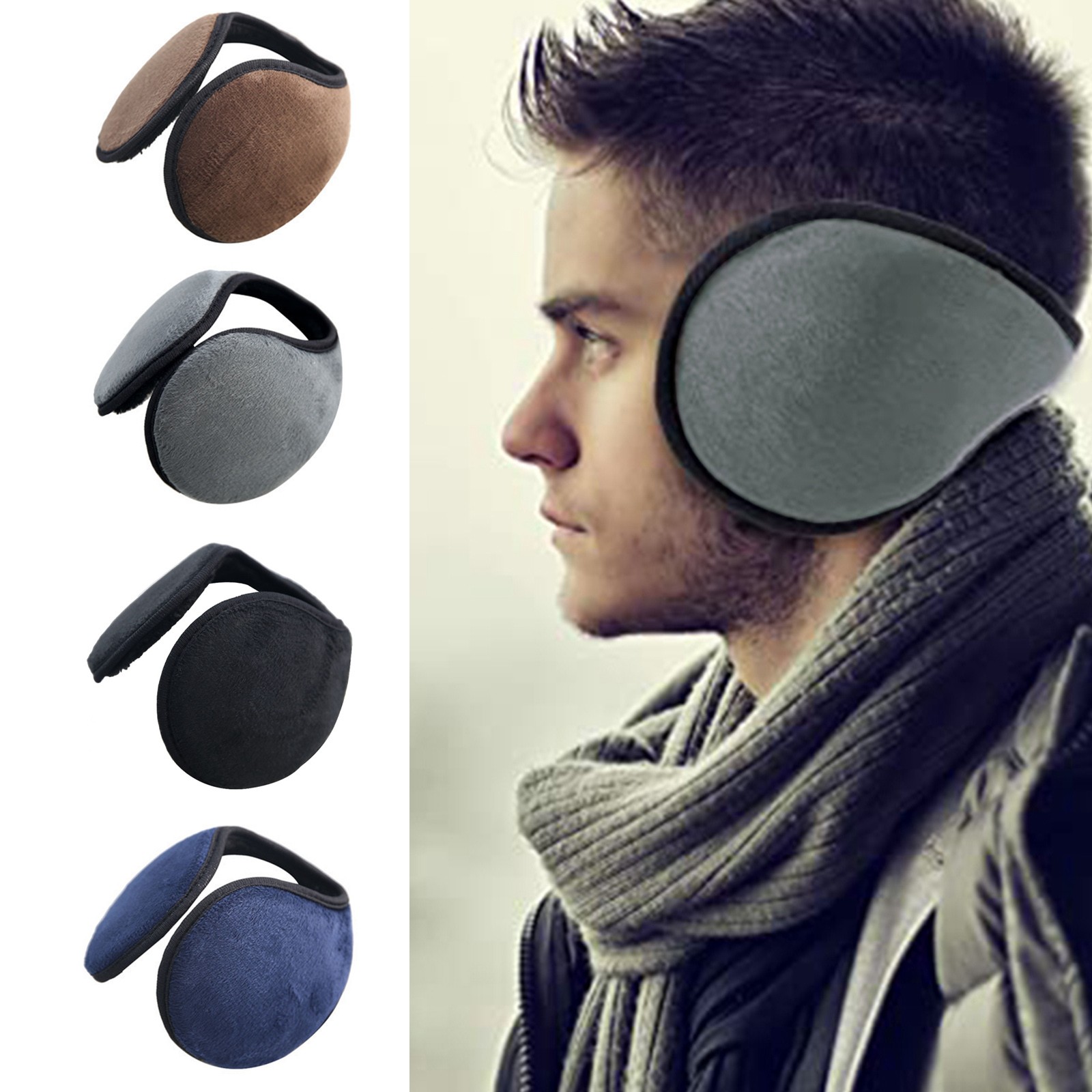 Winter Ear Muffs Warm Fleece F - огляд і ціна Ear Muff Foldable